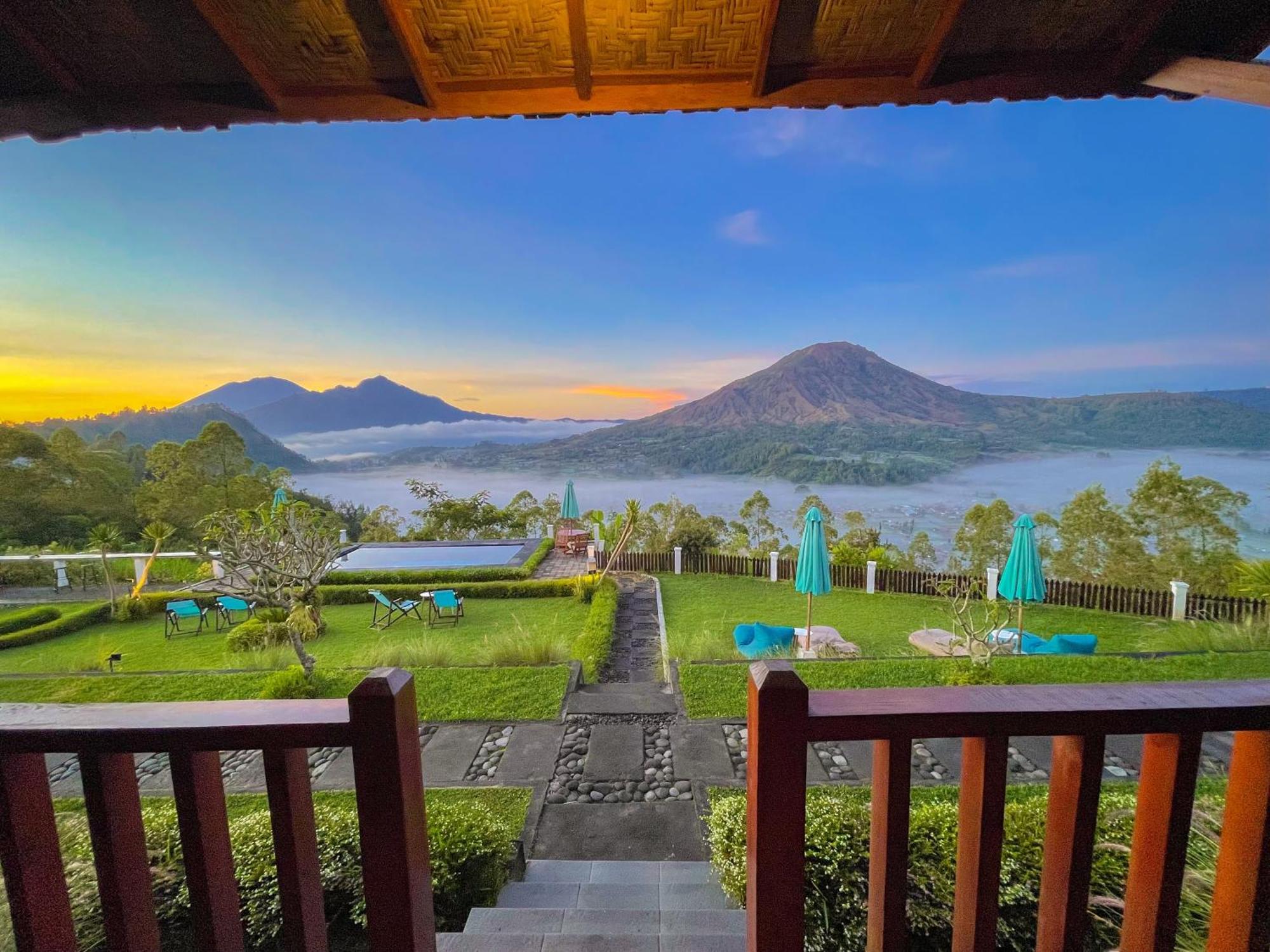 Pinggan Caldera Bed & Breakfast Baturaja  Exterior foto