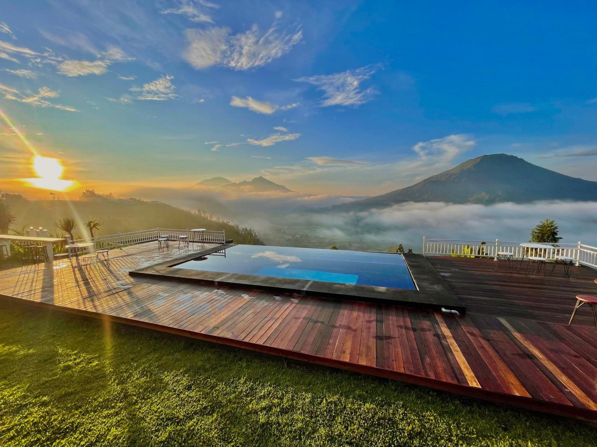 Pinggan Caldera Bed & Breakfast Baturaja  Exterior foto